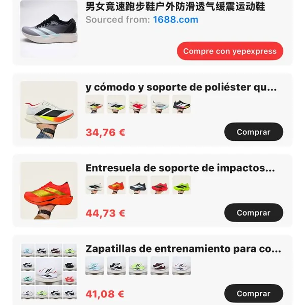 Adidas Adizero y más