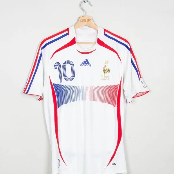 Camiseta retro francia copa del mundo 2006 zidane