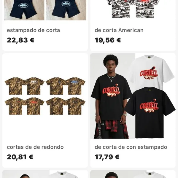 Camiseta y conjunto Corteiz