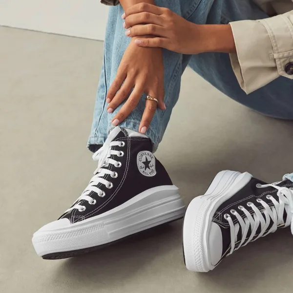 Converse Top en blancas y negras