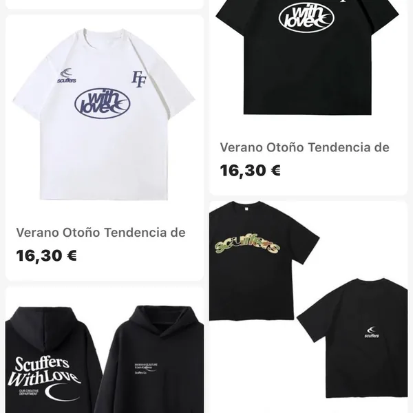 Camiseta y sudadera Scuffers