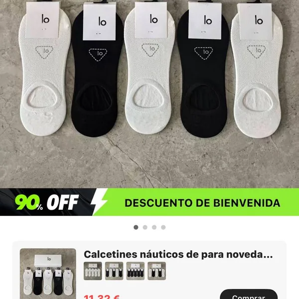 Calcetines Alo yoga y Miu Miu