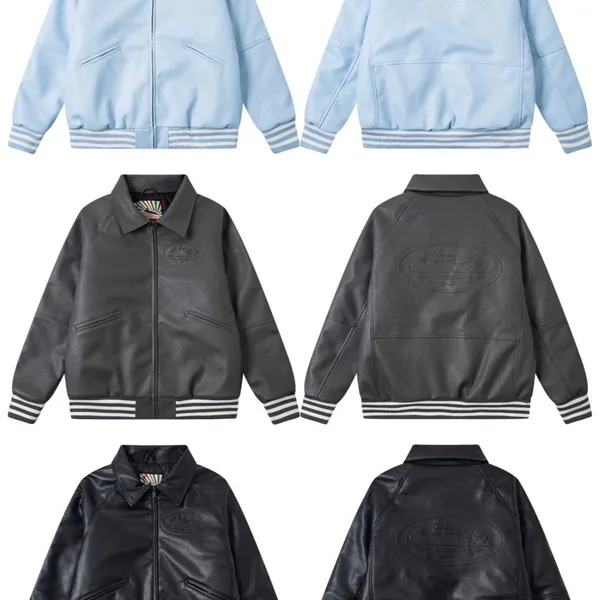 🌸 Chaqueta de cuero corteiz