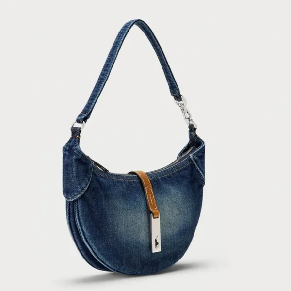 Bolso denim Ralph Lauren