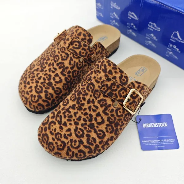 Zueco Birkenstock leopardo