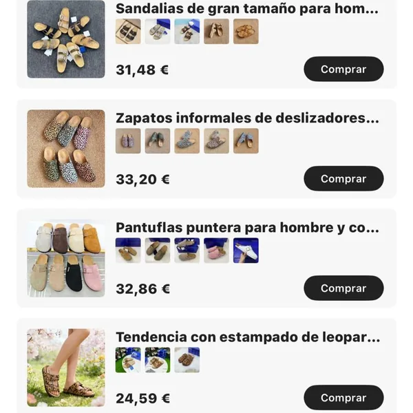 Sandalia y zuecos Birkenstock