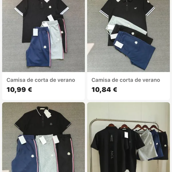 Conjunto corto Moncler