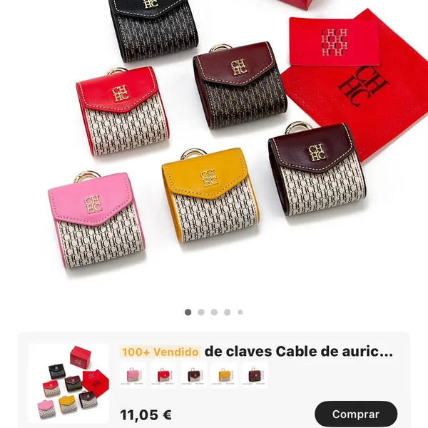 Funda AirPods Carolina Herrera