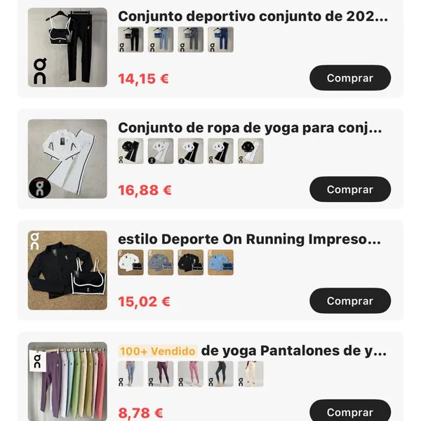 Ropa deporte On cloud mujer